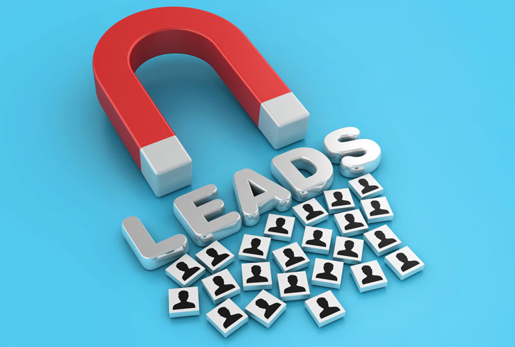 Lead nurturing funnel graphic, representing CRM campaigns for accounting firms