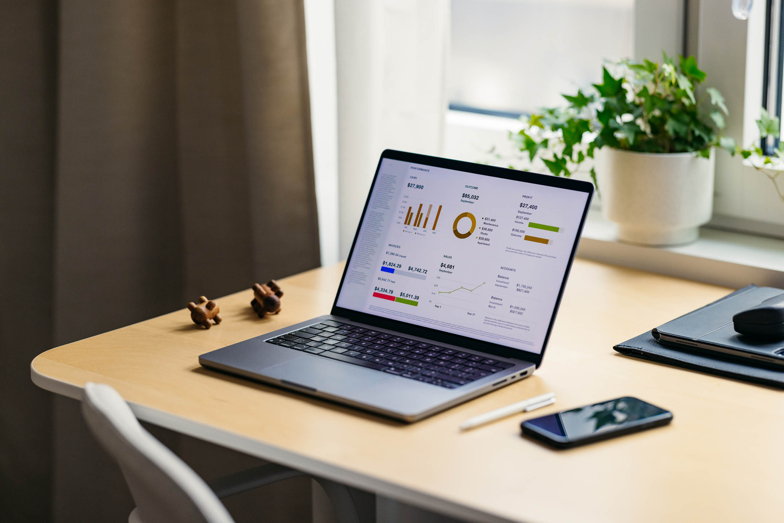 Virtual accounting workspace, representing the limits of CRM-only systems