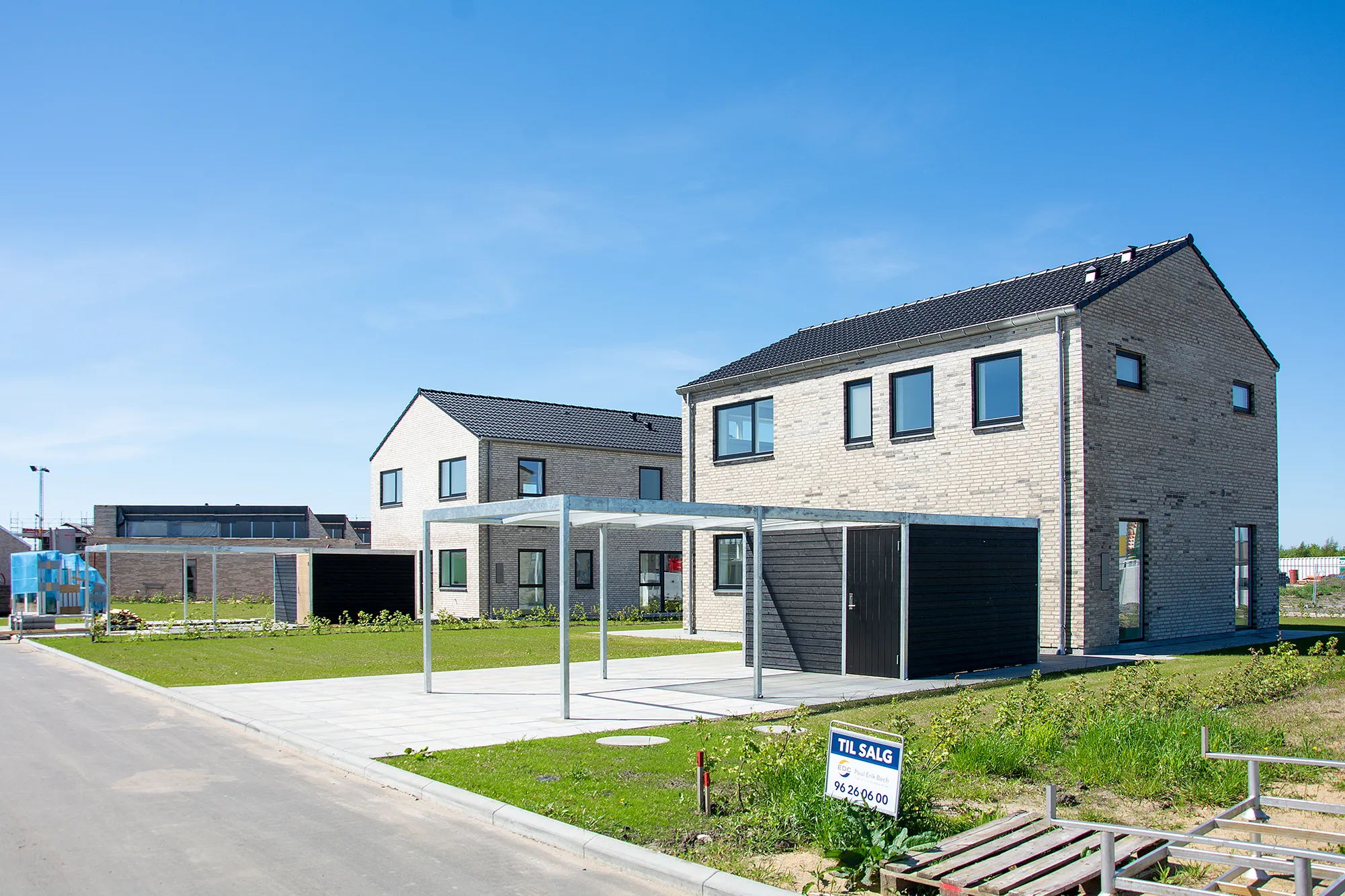 Nybygget 2-plans villa i Holing Engpark i Herning