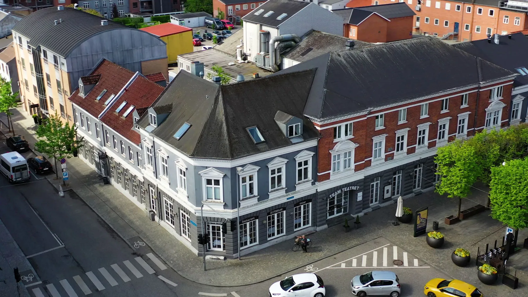 Ejendommen på hjørnet af Østergade og Fonnesbechsgade i Herning