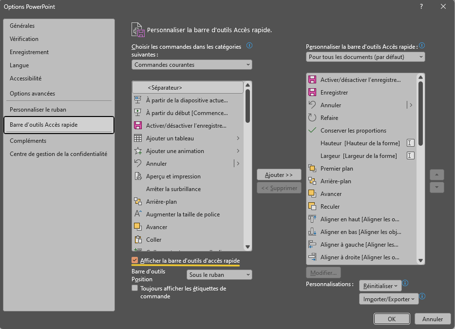 powerpoint hotkey presentation