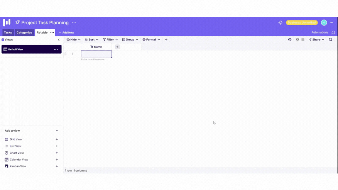 online spreadsheet data importing