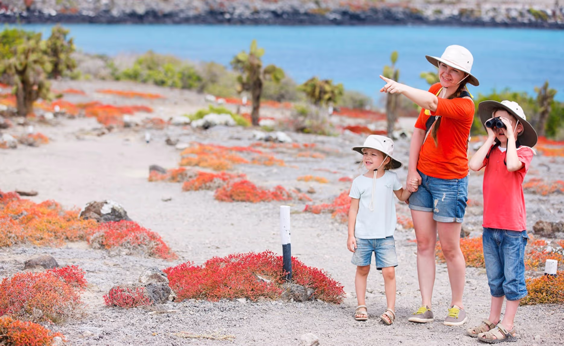 family activities in the Galapagos islands