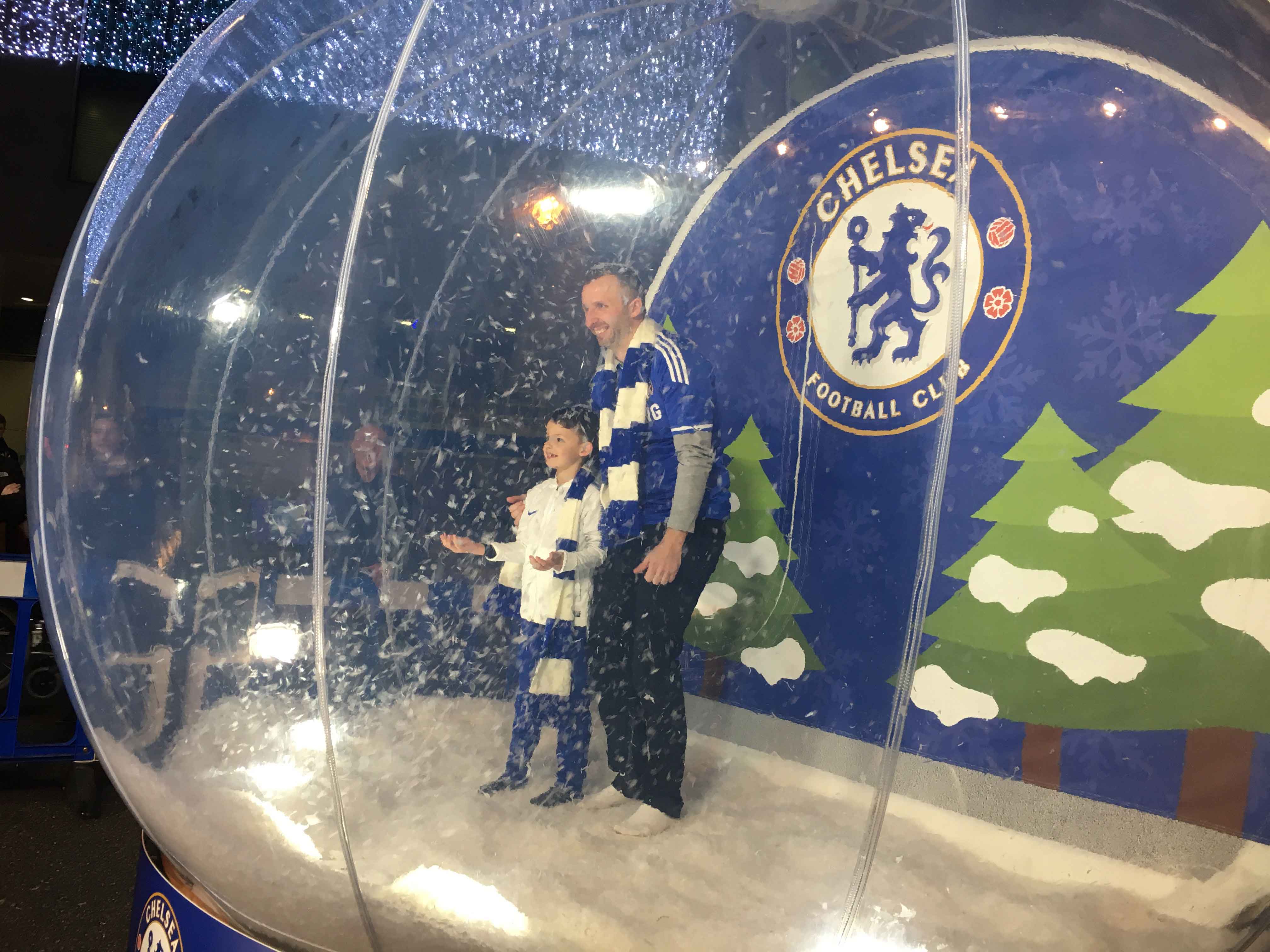 Let it snow globe events giant snow globe hire