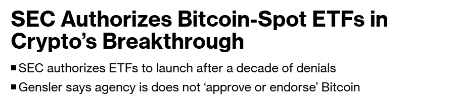 Bloomberg article on ETFs