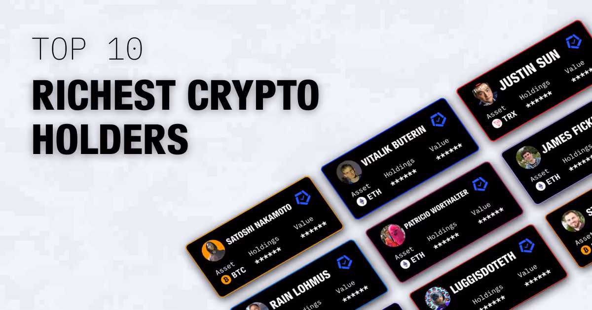 The 10 Richest Crypto Holders