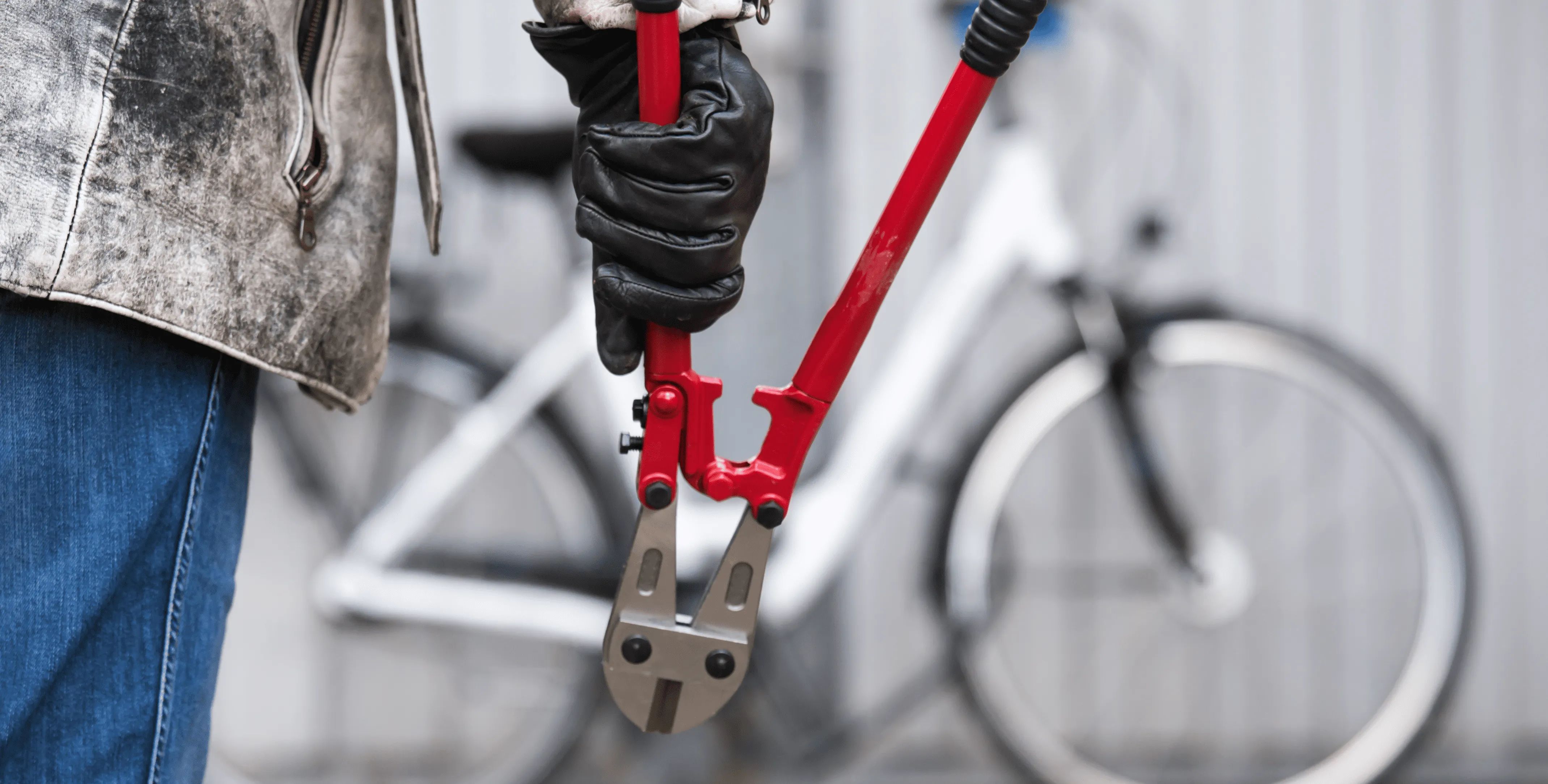 cizallas grandes para romper candado de bici