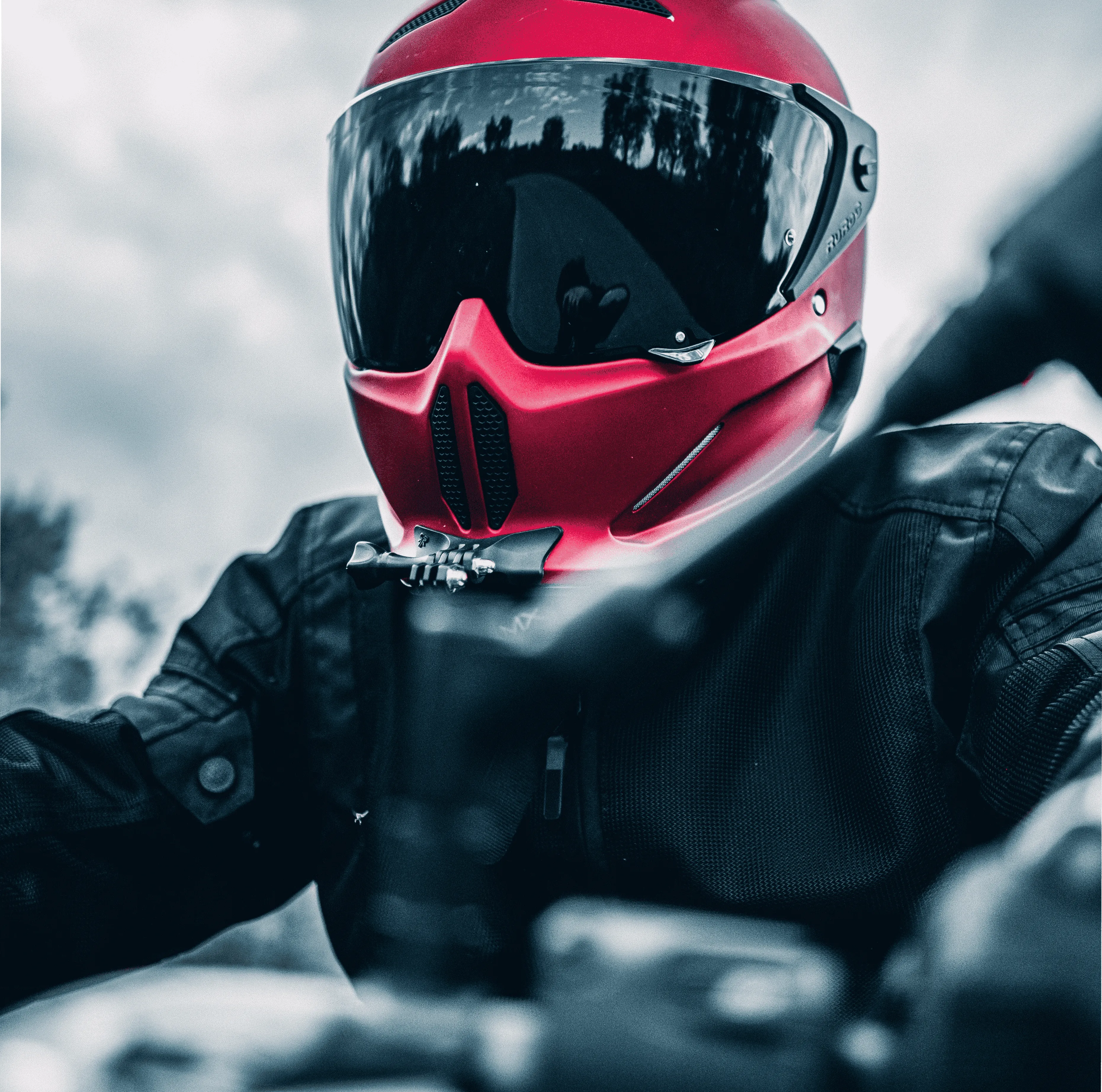 casco-moto-rojo