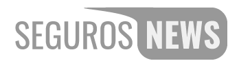 Texto en gris que dice "SEGUROS NEWS" con un diseño moderno y dinámico.