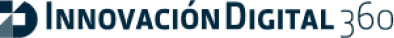 Logotipo de Innovación Digital 360 en color azul, con un diseño moderno y tipografía clara.