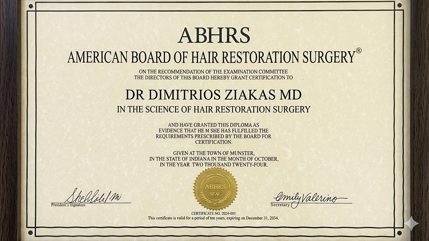 ABHRS Certificate
