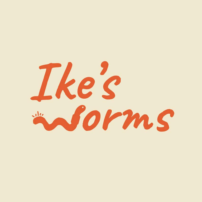 Ike's Worms logo