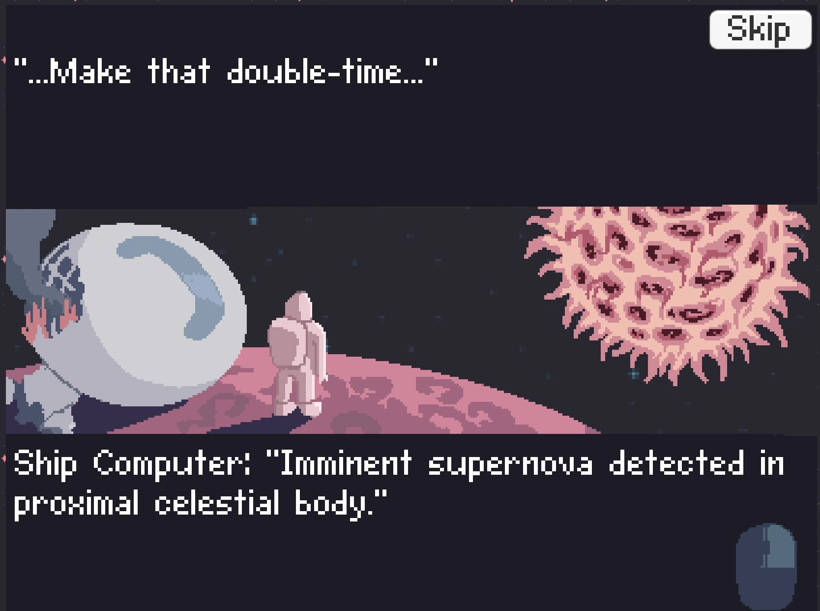 Final design for page 2 of the story.