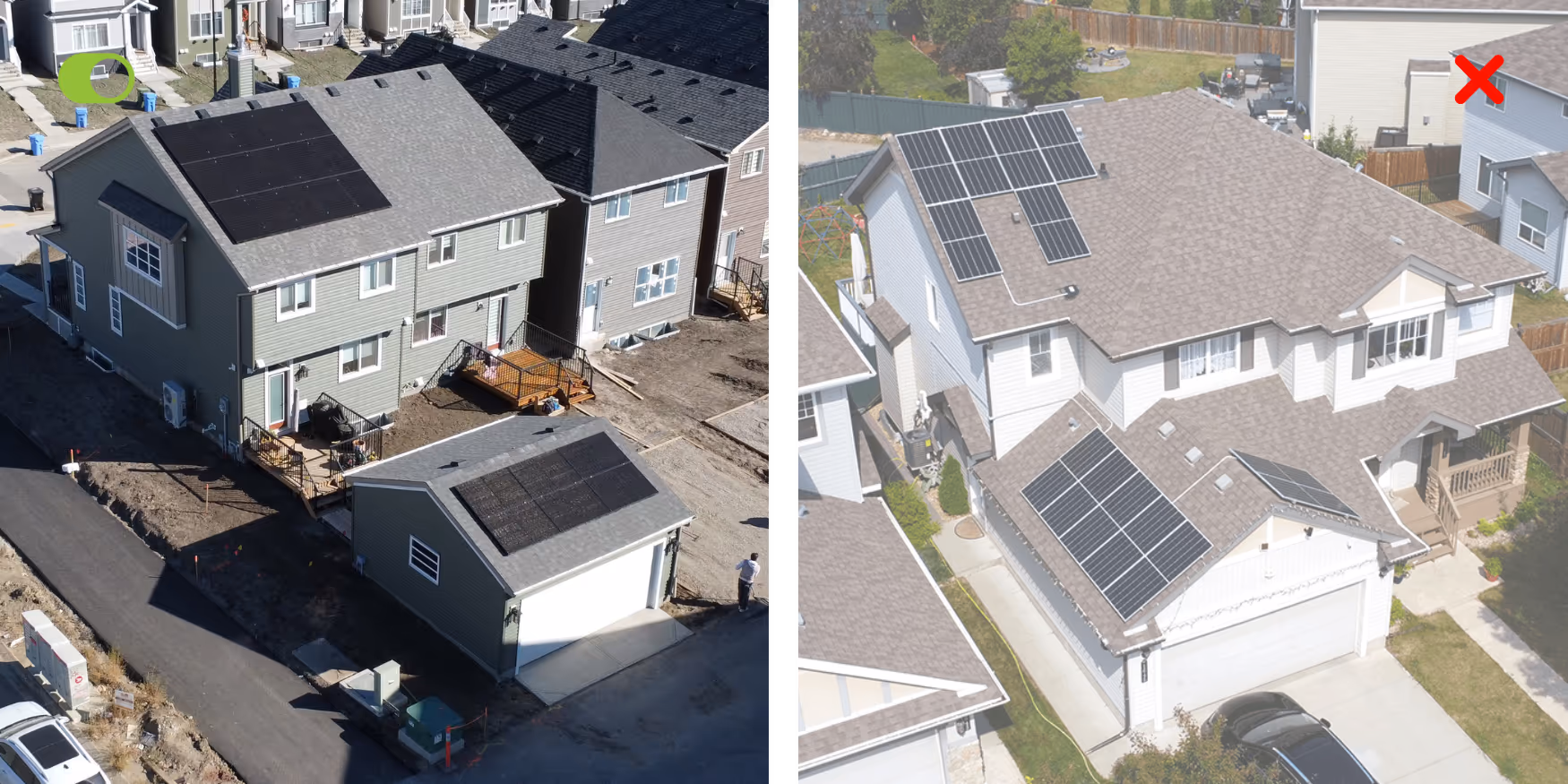 solar system with attic run conduit vs solar system with conduit on the roof