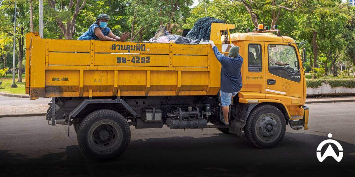 เช็กขั้นตอนการต่อภาษีรถบรรทุก 6 ล้อ ป้ายขาว