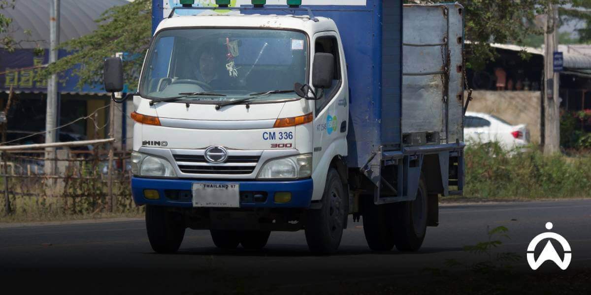 GPS ติดตามรถ CARTRACK แจ้งเตือนต่อภาษีรถบรรทุก 6 ล้อ ป้ายขาวได้