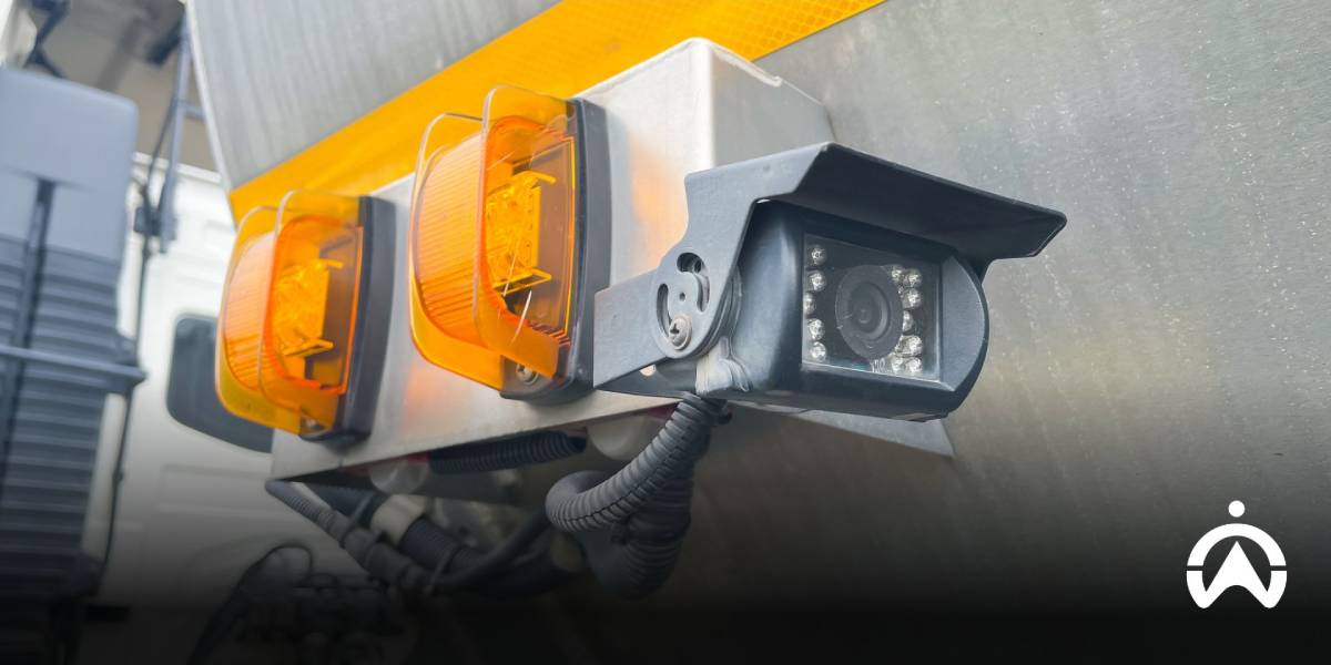 กล้องติดรถบริเวณหลังรถบรรทุก