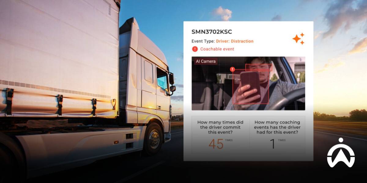 AI Camera ตรวจจับพนักงานขับรถเล่นมือถือระหว่างขับรถ