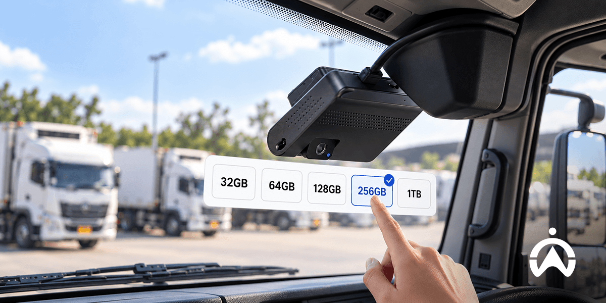 คุณสมบัติ เมมโมรี่ ความจุ กล้องติดรถยนต์ Cartrack สำหรับธุรกิจ