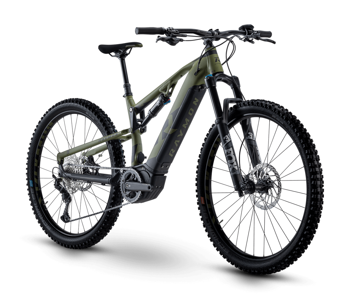 Sportfuchs Premium Fully E-Mountianbike von Raymon.