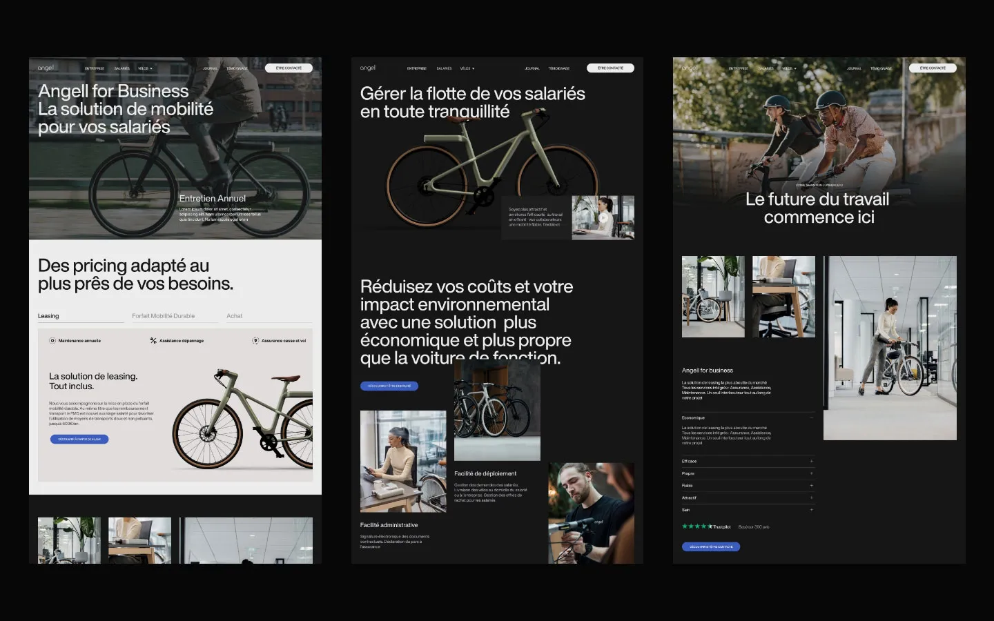 Angell bike design