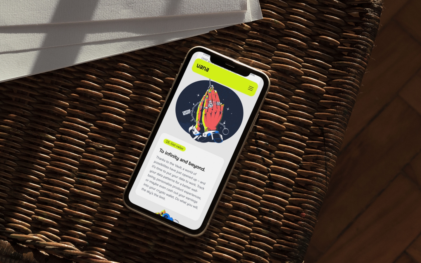 Vana mockup mobile