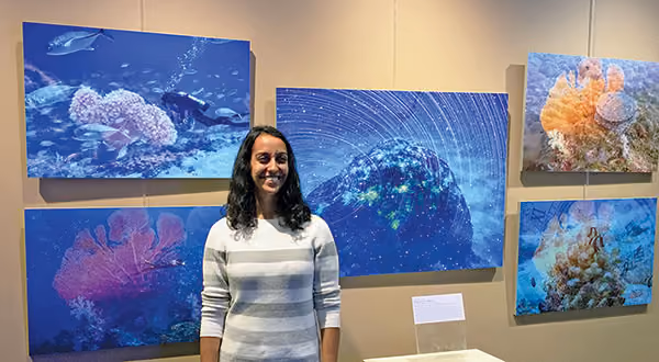Oceanographer Shares Her Research through Artistic Expression