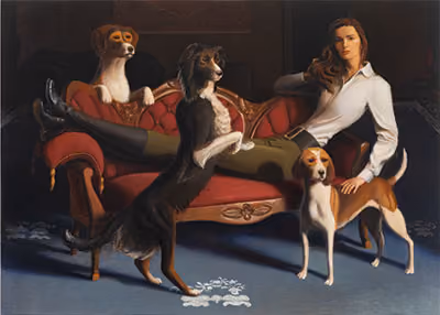 Untitled, 2019 • Oil on canvas • 50 x 70 in