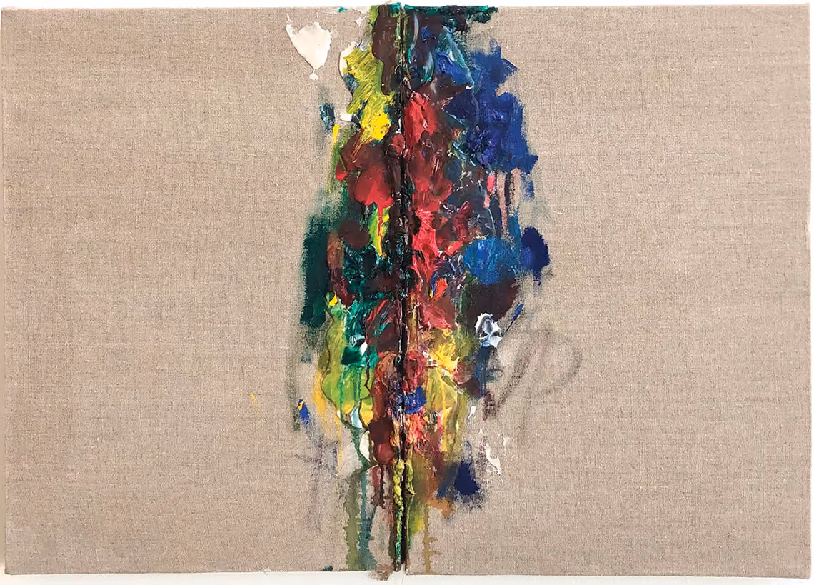 Untitled • Acrylic on canvas/linen
