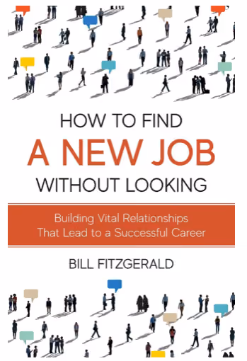 The cover of "How to Find a New Job Without Looking," written by Bill Fitzgerald