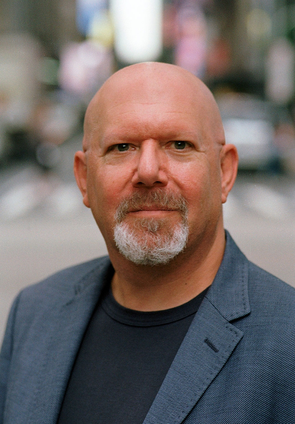 Marc Guggenheim and the cover of his new book In Any Lifetime