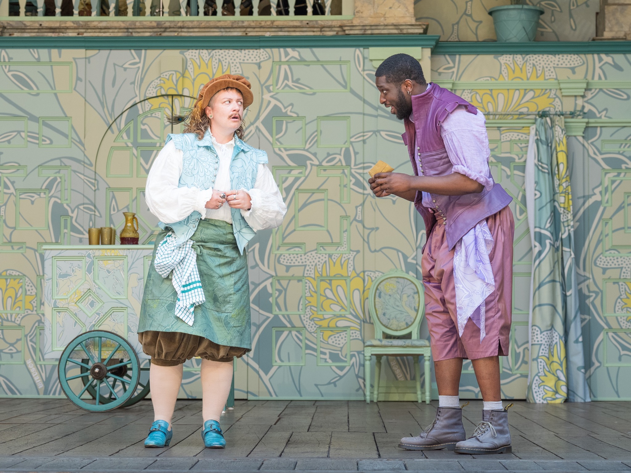 THE MERRY WIVES OF WINDSOR (photography by Marc Brenner)