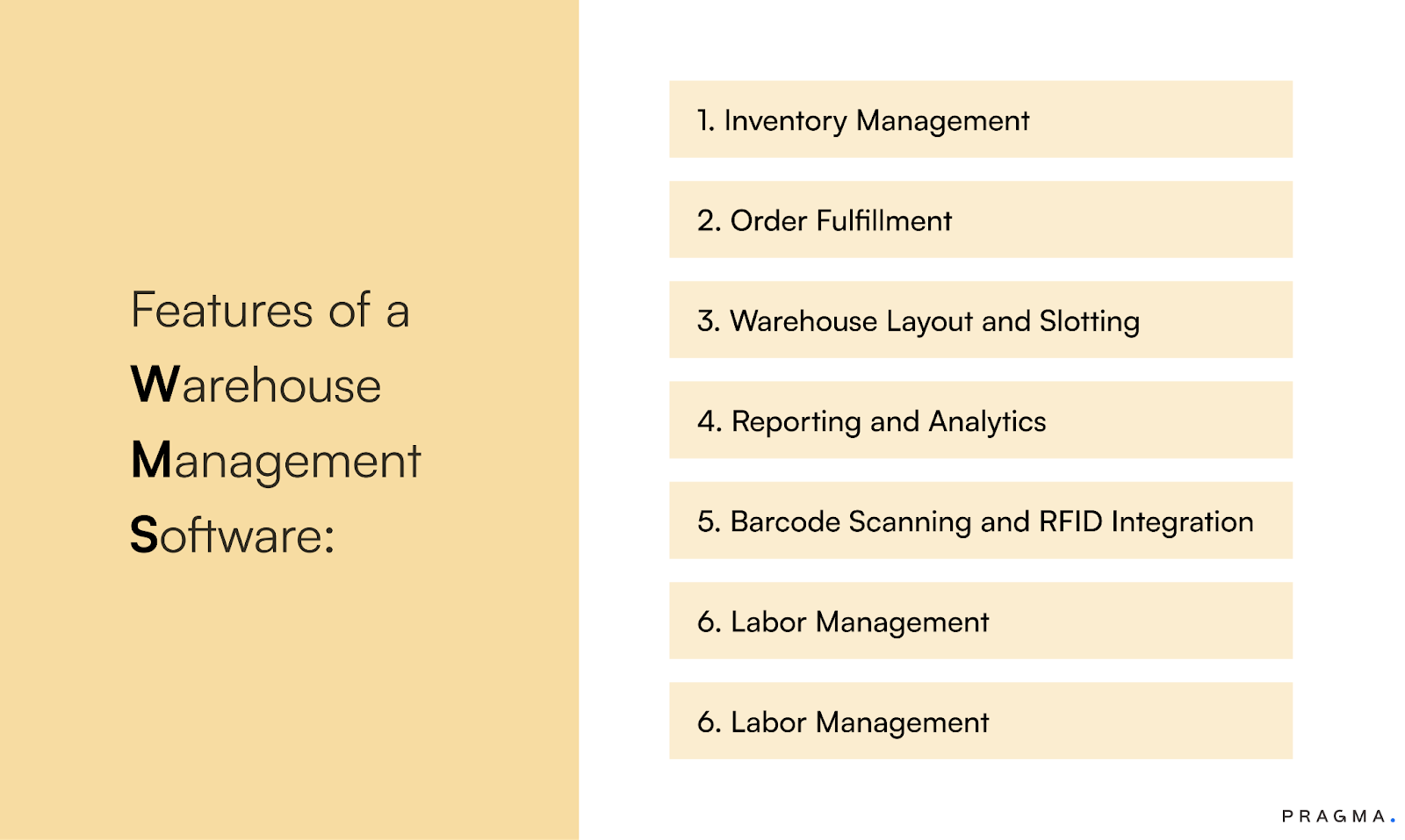 features of warehouse management software