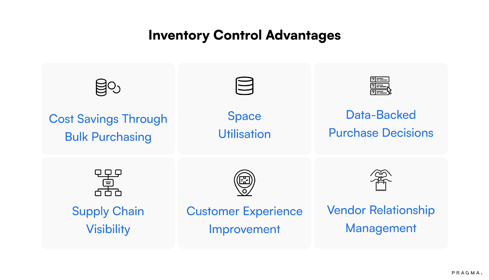 Advantages of Effective Inventory Control