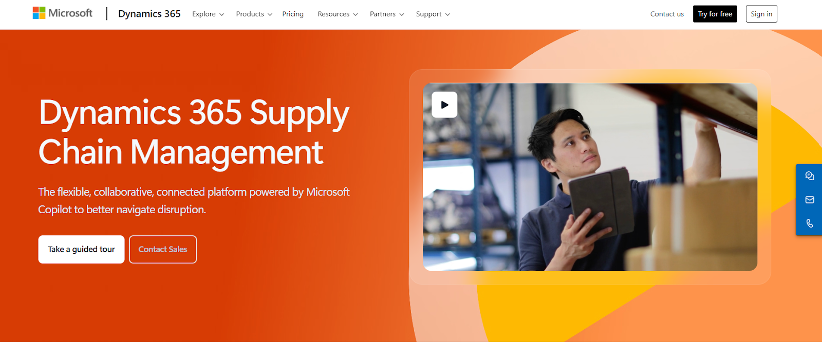 Microsoft Dynamics 365 Supply Chain Management