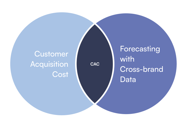 Customer Acquisition Cost (CAC) Forecasting with Cross-brand Data