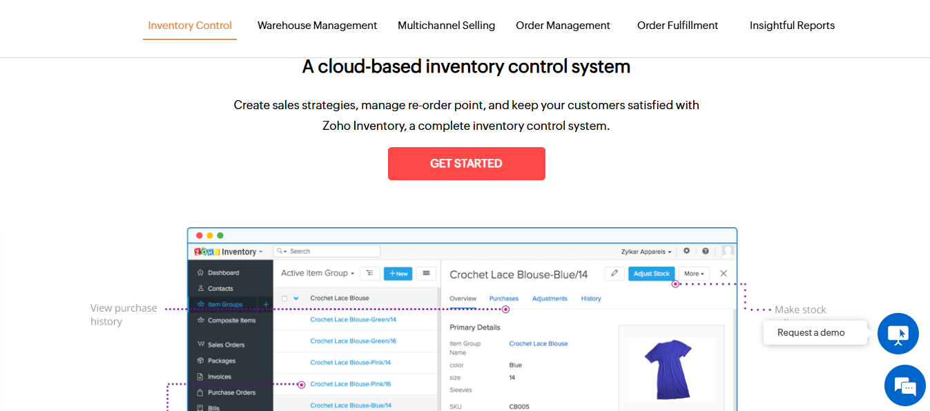 Zoho Inventory
