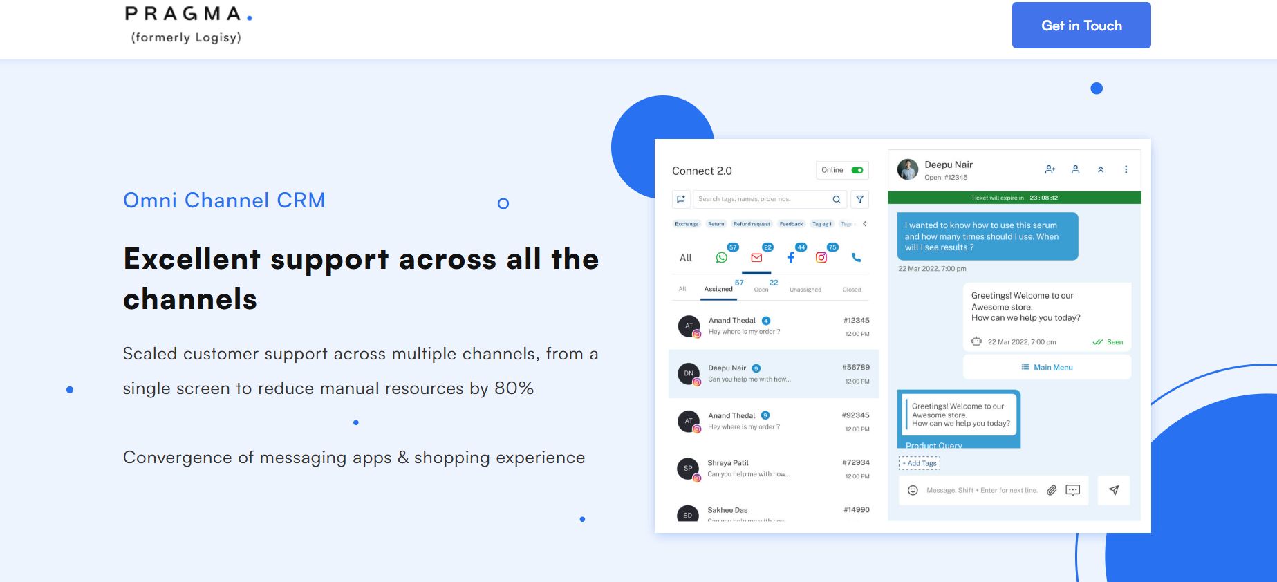 Best Omnichannel commerce software- Pragma