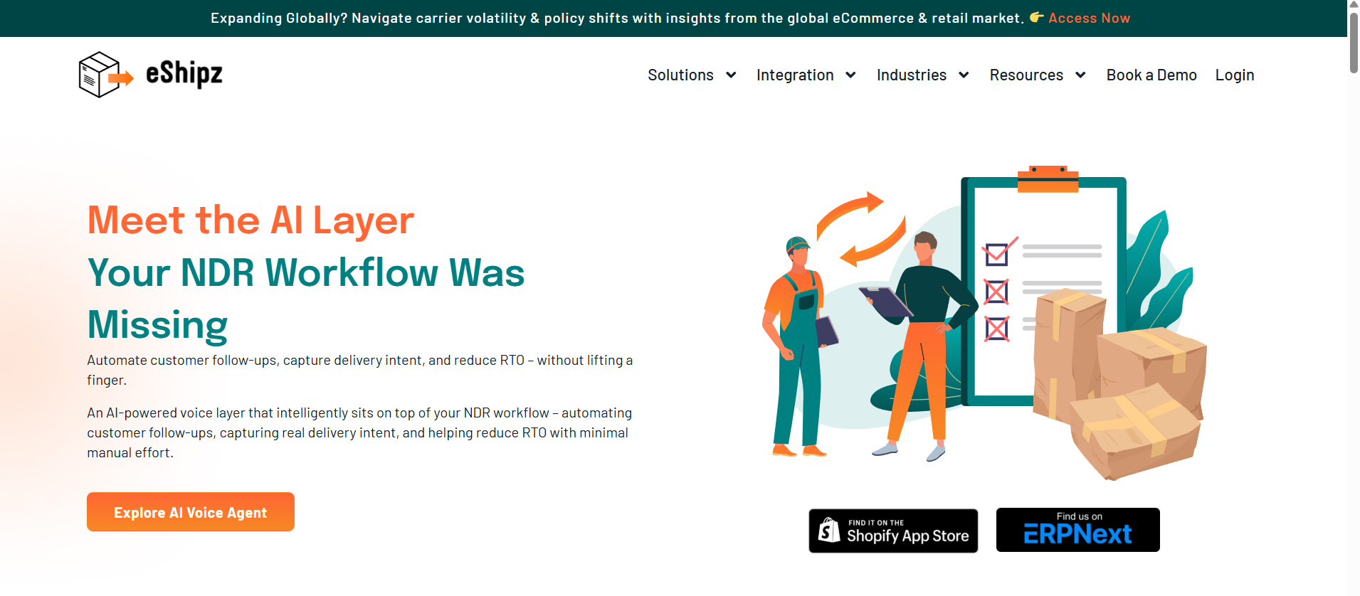 NDR Management Software for E-commerce