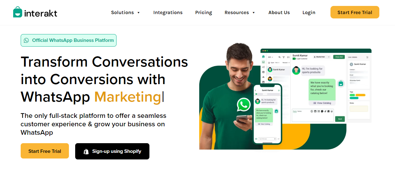 WhatsApp Automation Software for E-commerce Brands in India