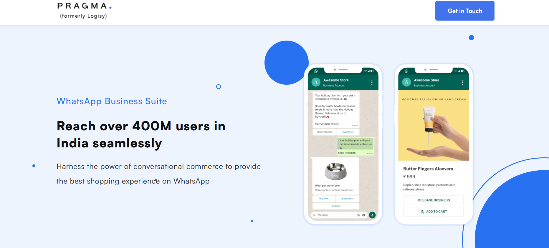 Pragma WhatsApp Business Suite- The Best WhatsApp Drip Marketing Platform
