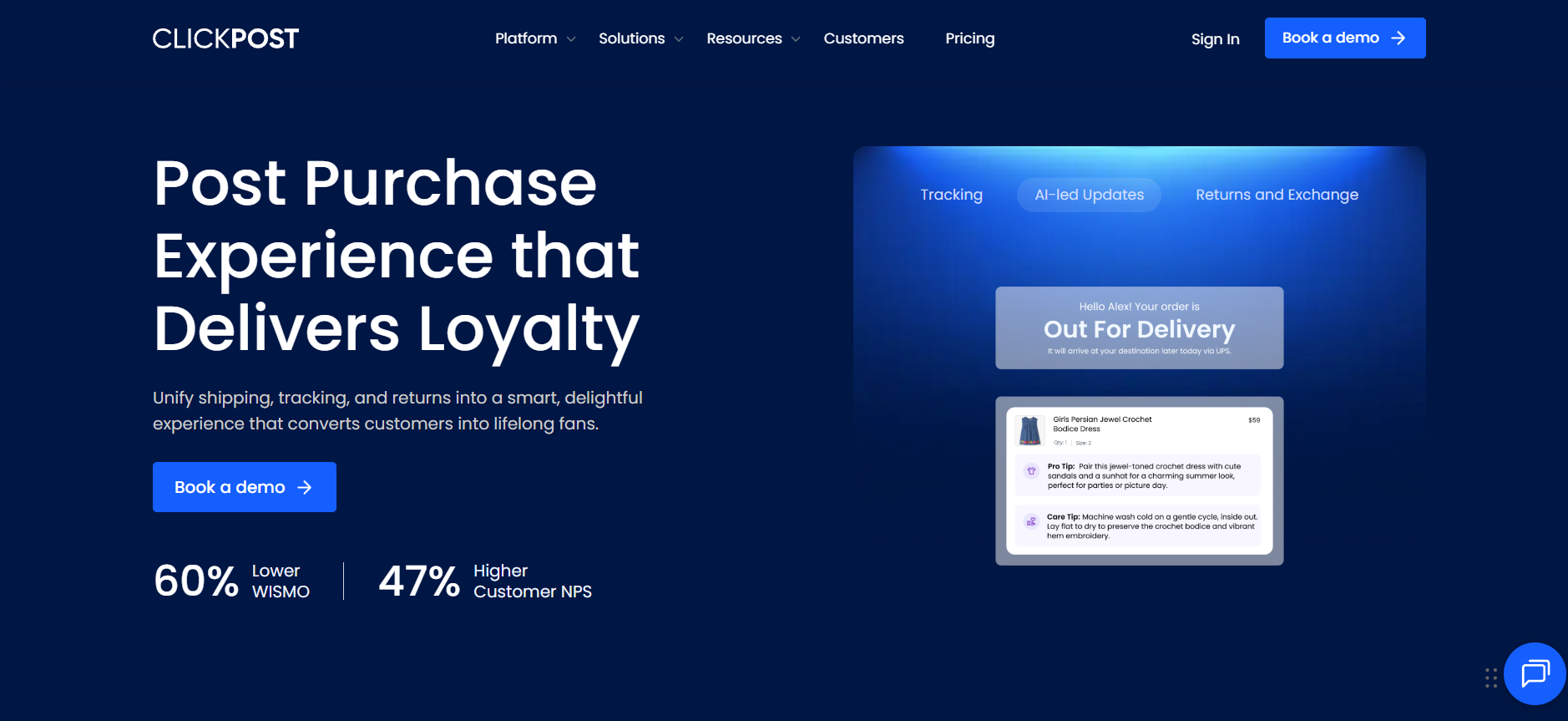 Delivery Intelligence Platform for E-commerce Brands
