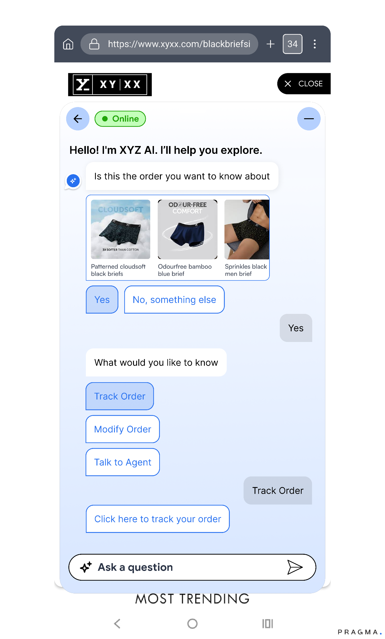 Order Tracking Chatbot Use Cases for E-commerce in India