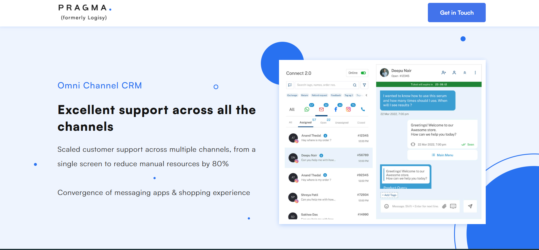 Pragma Omnichannel CRM