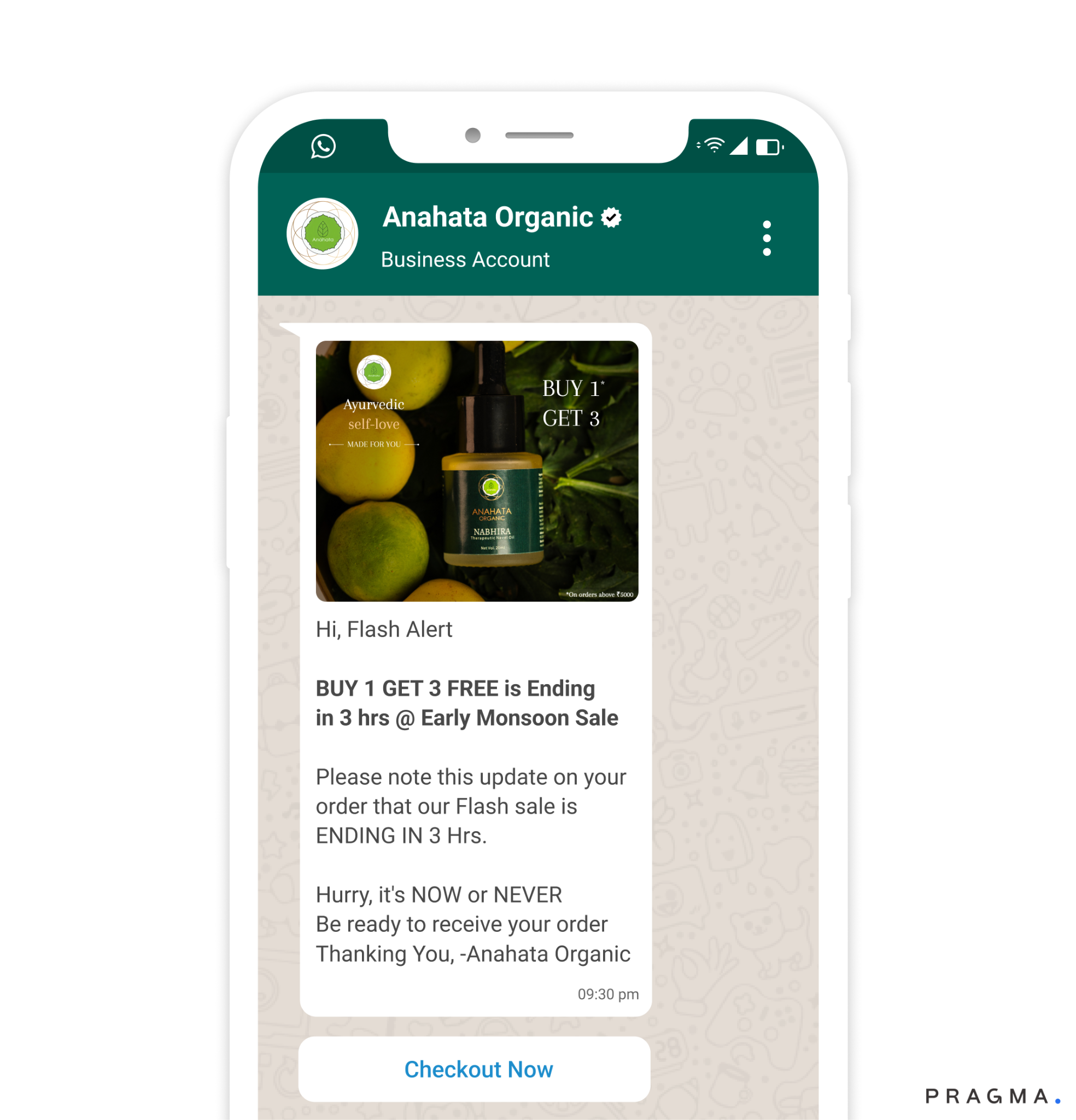 Flash sale WhatsApp Automated campaign