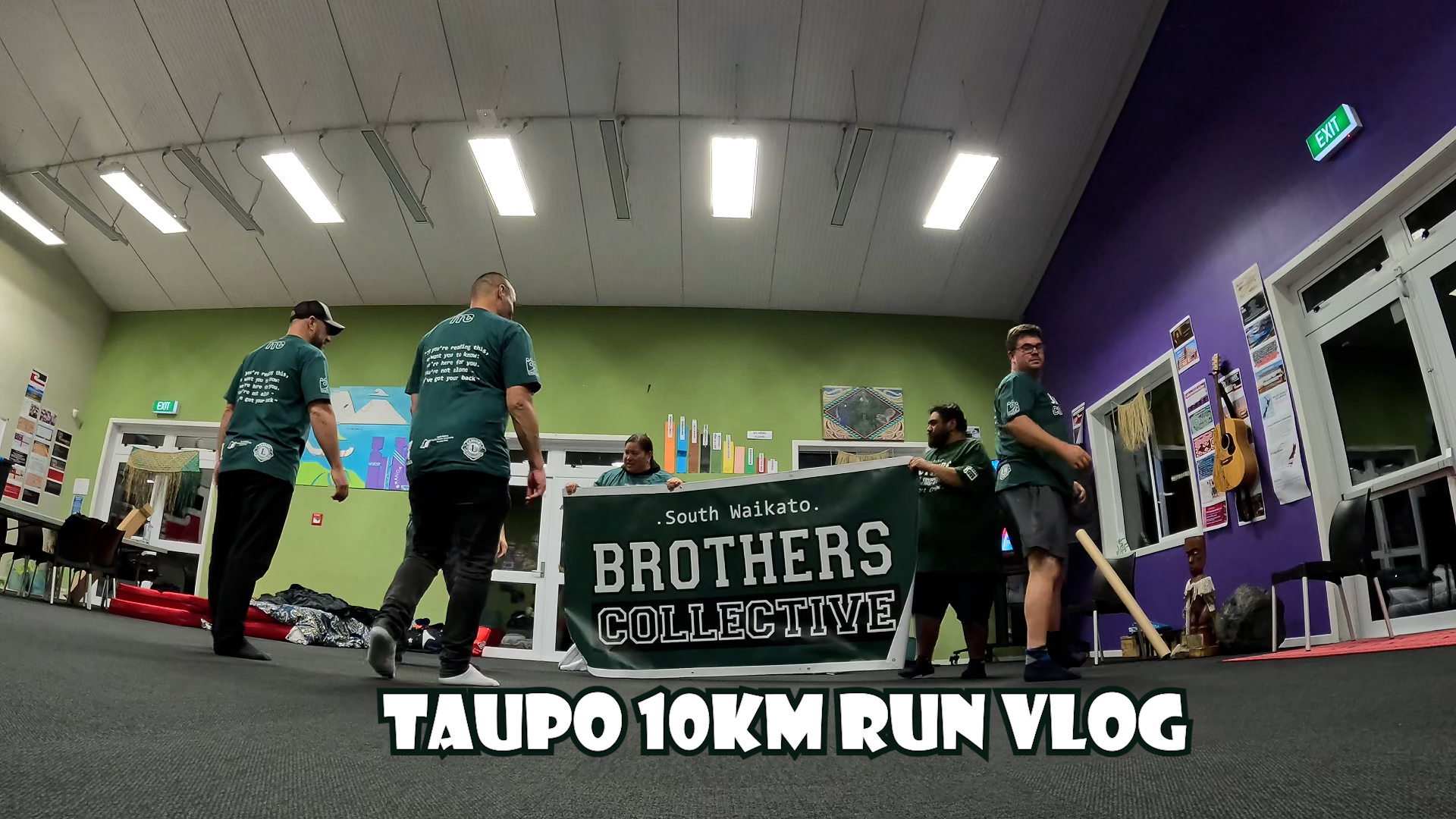 South Waikato Brothers Collective taupo 10km run vlog