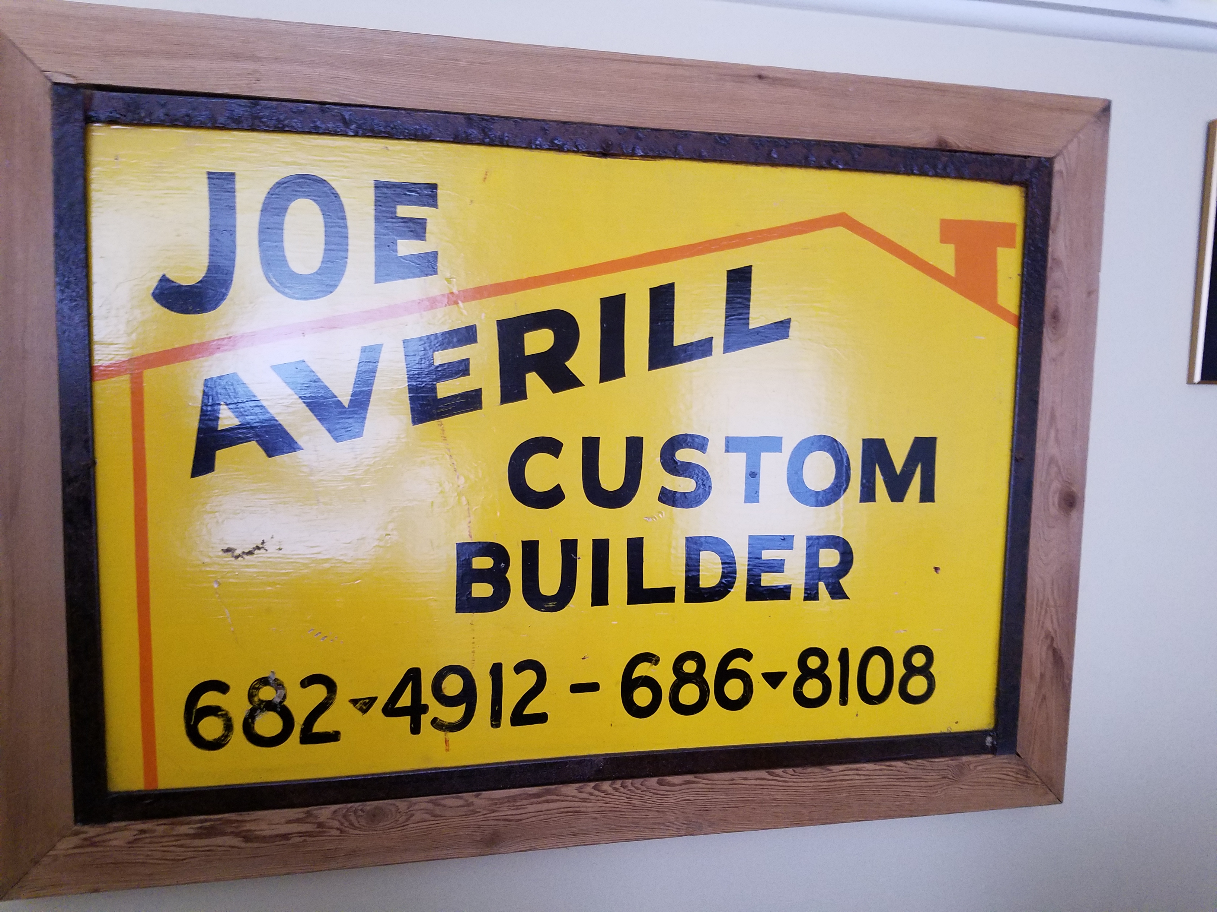 Joe Averill Sign