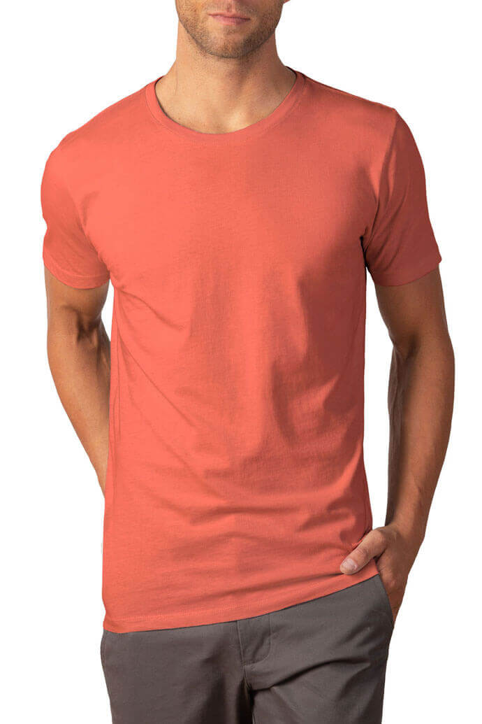 ☆KIRSH☆ Lettering slim fit t-shirt salmon KIRSH LETTERING SLIM FIT T-SHIRT [SALMON] - KIRSH | 60