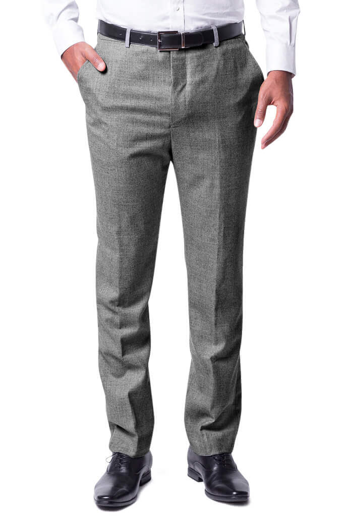 パンツ HOWDY. suspender curve thousers (gray) Heathered Gray