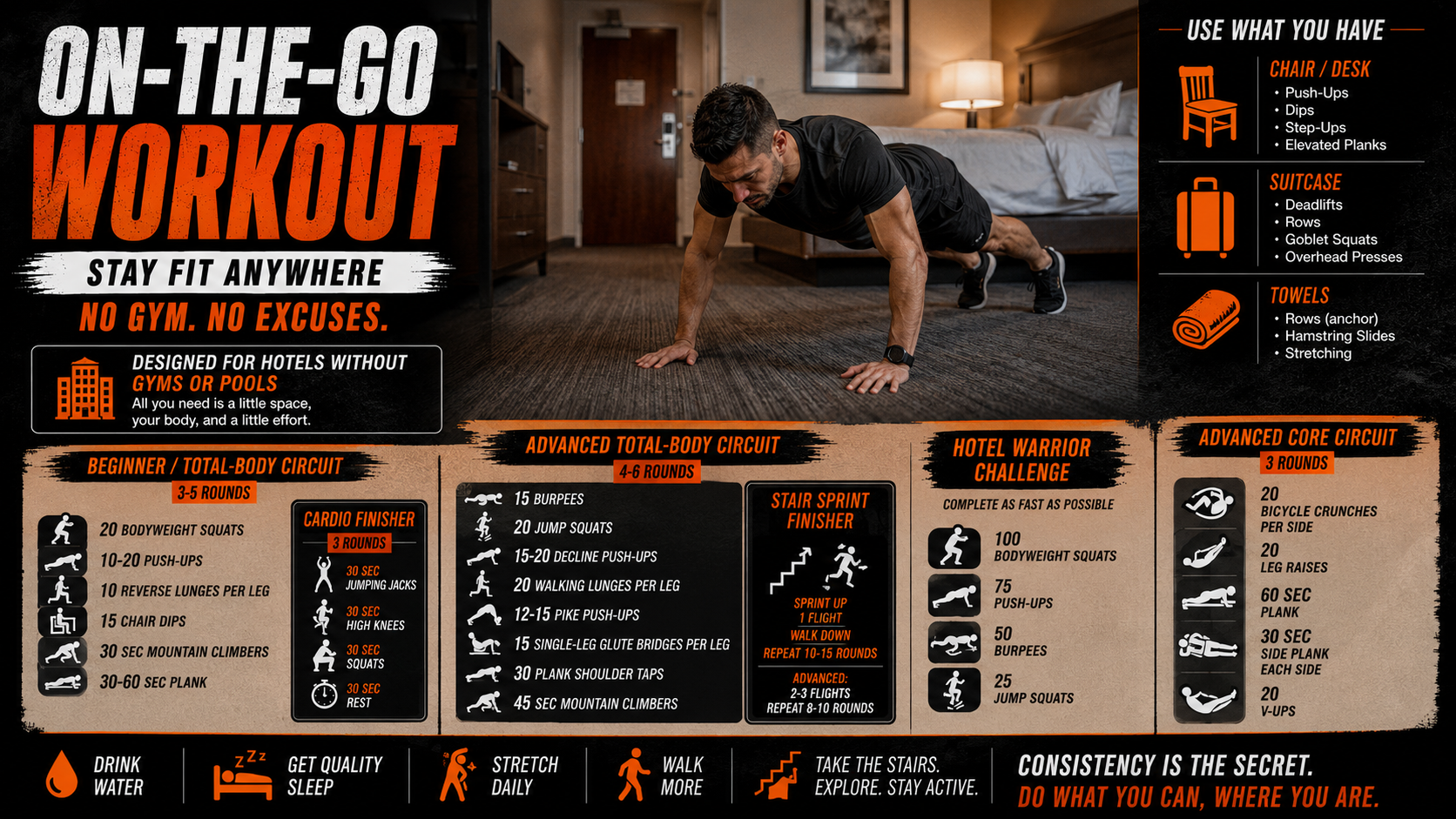 The Ultimate On-the-Go Workout